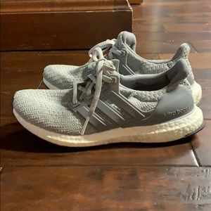 Women’s grey Adidas ultra boost